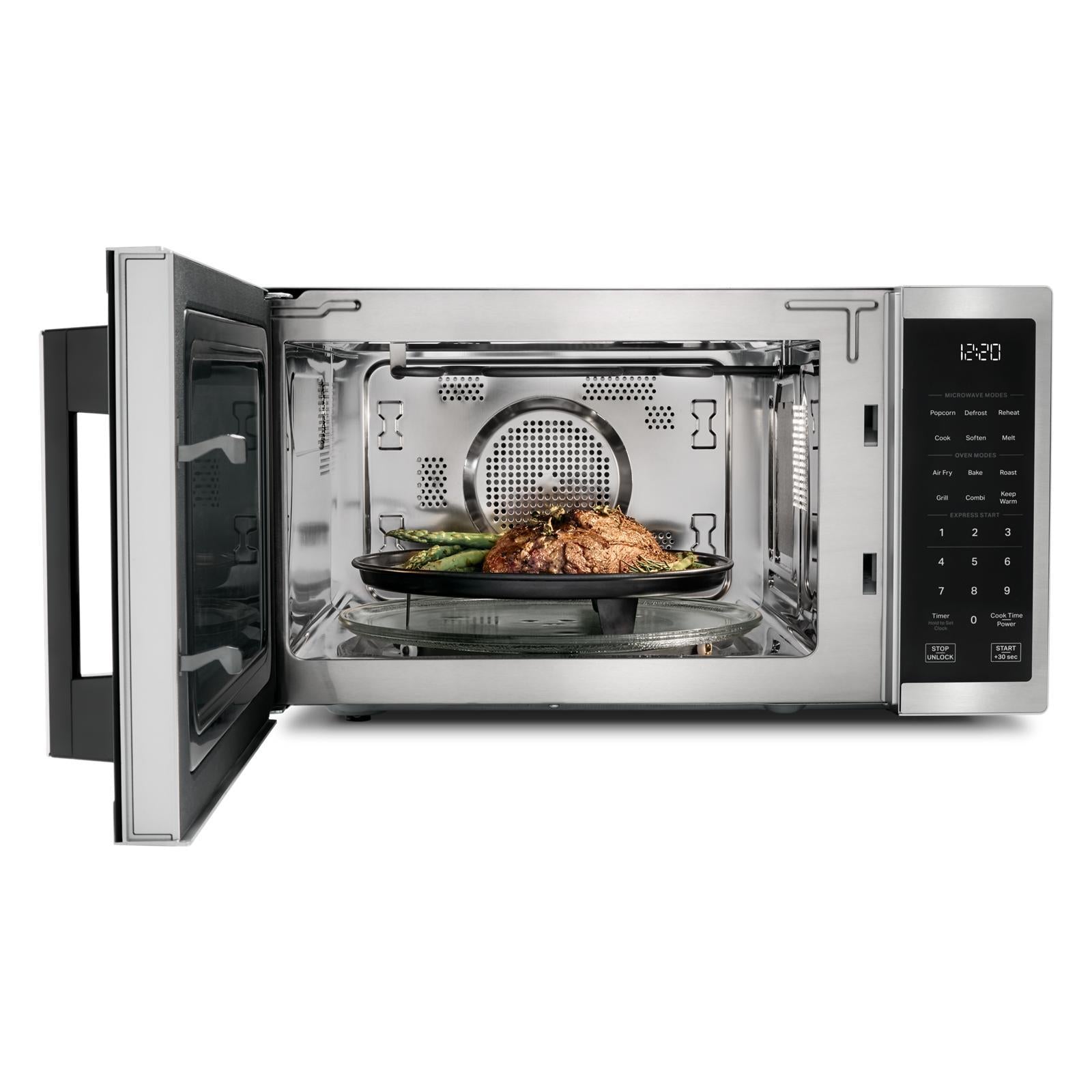 Whirlpool - 1 cu. Ft Counter top Microwave in Stainless - WMCS5522RS