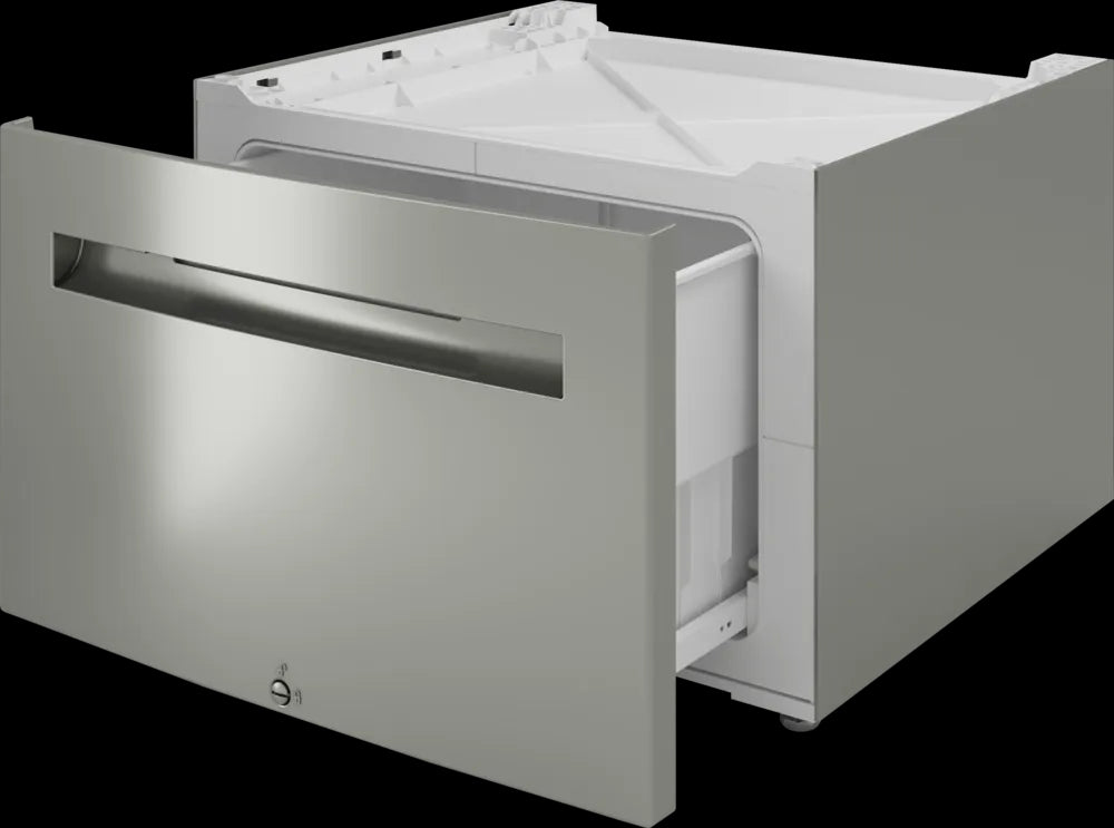 Bosch - 23.6 Inch Laundry Pedestal in Silver - WMZPW2XW