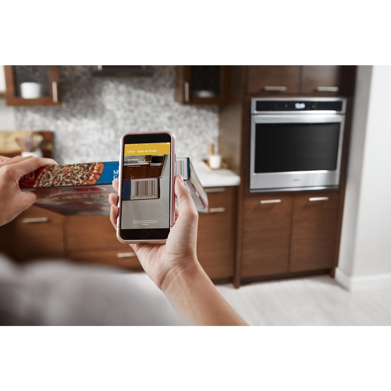 Whirlpool - 4.3 cu. ft Single Wall Oven in Stainless - WOS72EC7HS