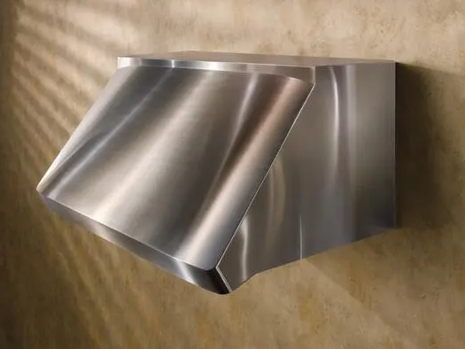 Best - 36 Inch Wall Mount and Chimney Range Vent in Stainless - WP29M364SB