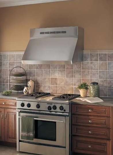 Best - 36 Inch Wall Mount and Chimney Range Vent in Stainless - WP29M364SB