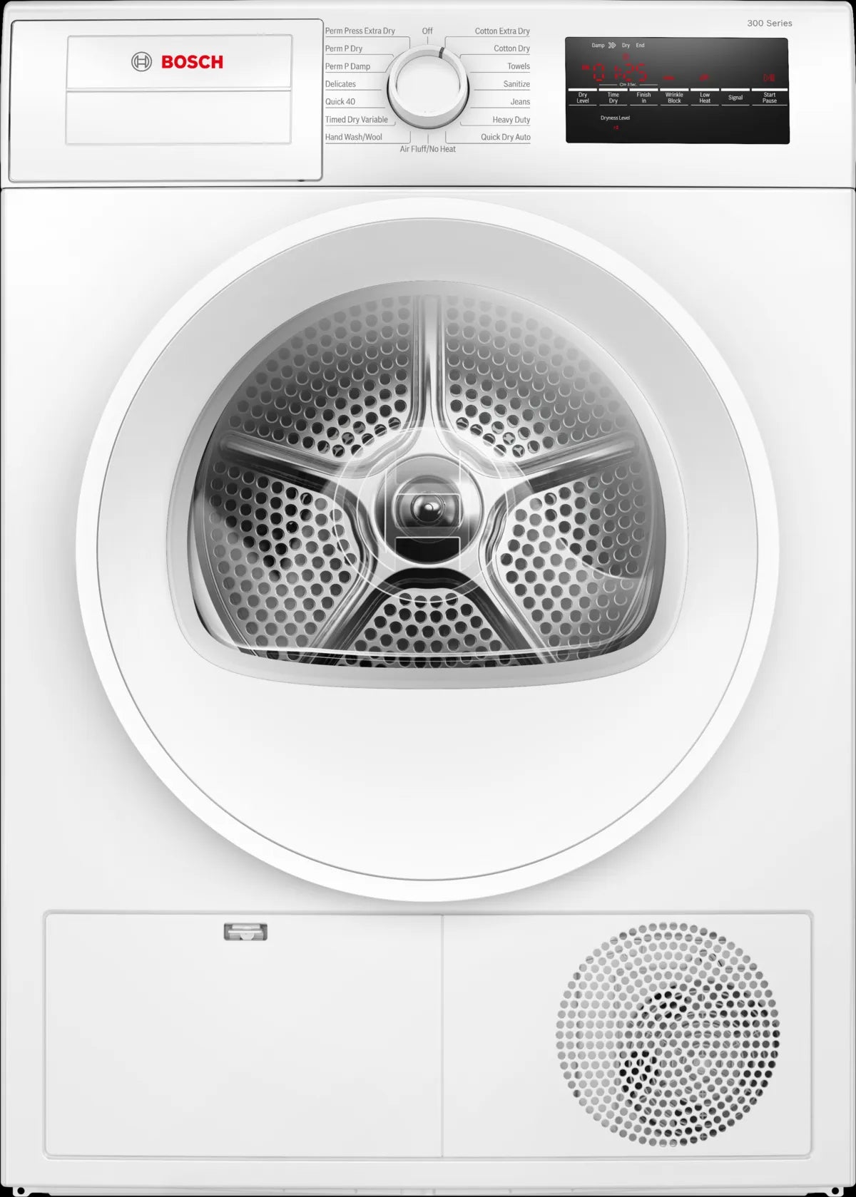 Bosch - 4 cu. Ft Compact Dryer in White - WPA12100UC
