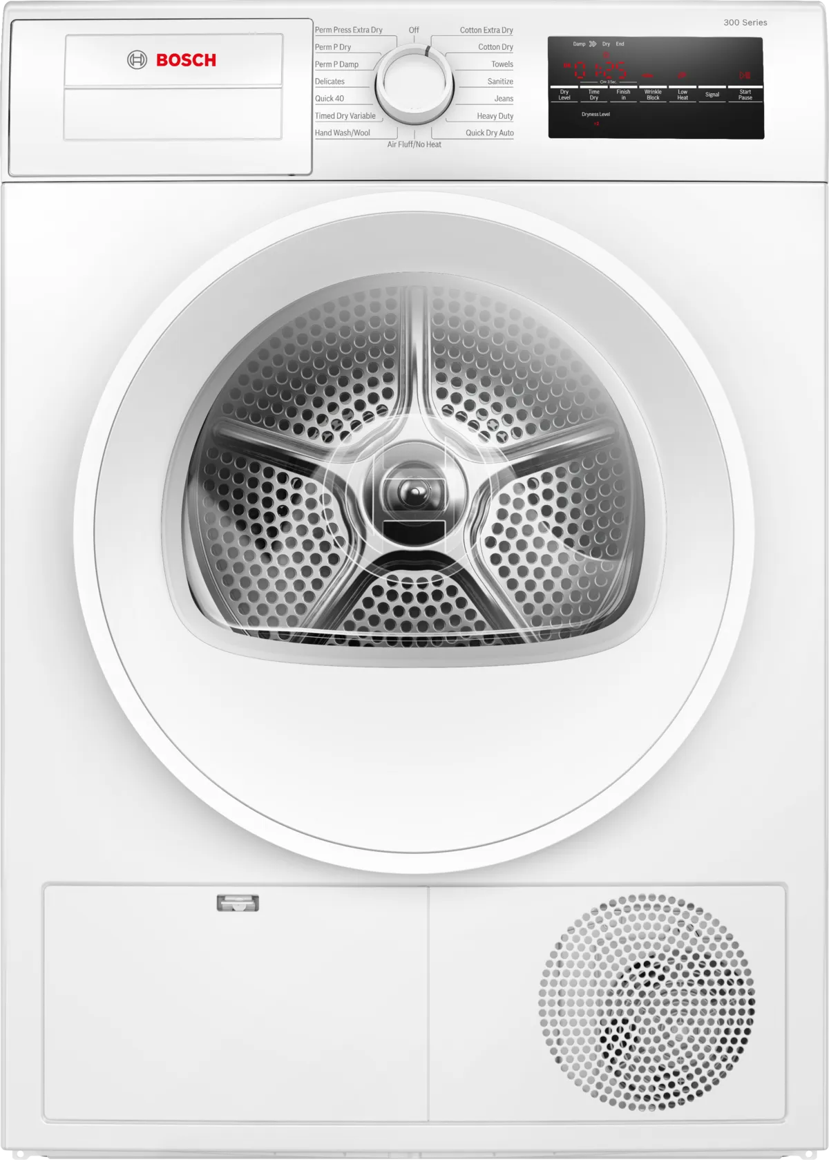 Bosch - 4 cu. Ft Compact Dryer in White - WPA12100UC