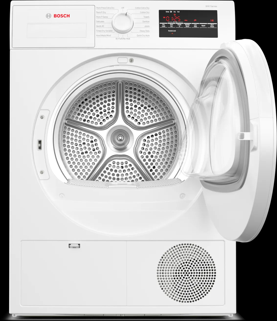 Bosch - 4 cu. Ft Compact Dryer in White - WPA12100UC