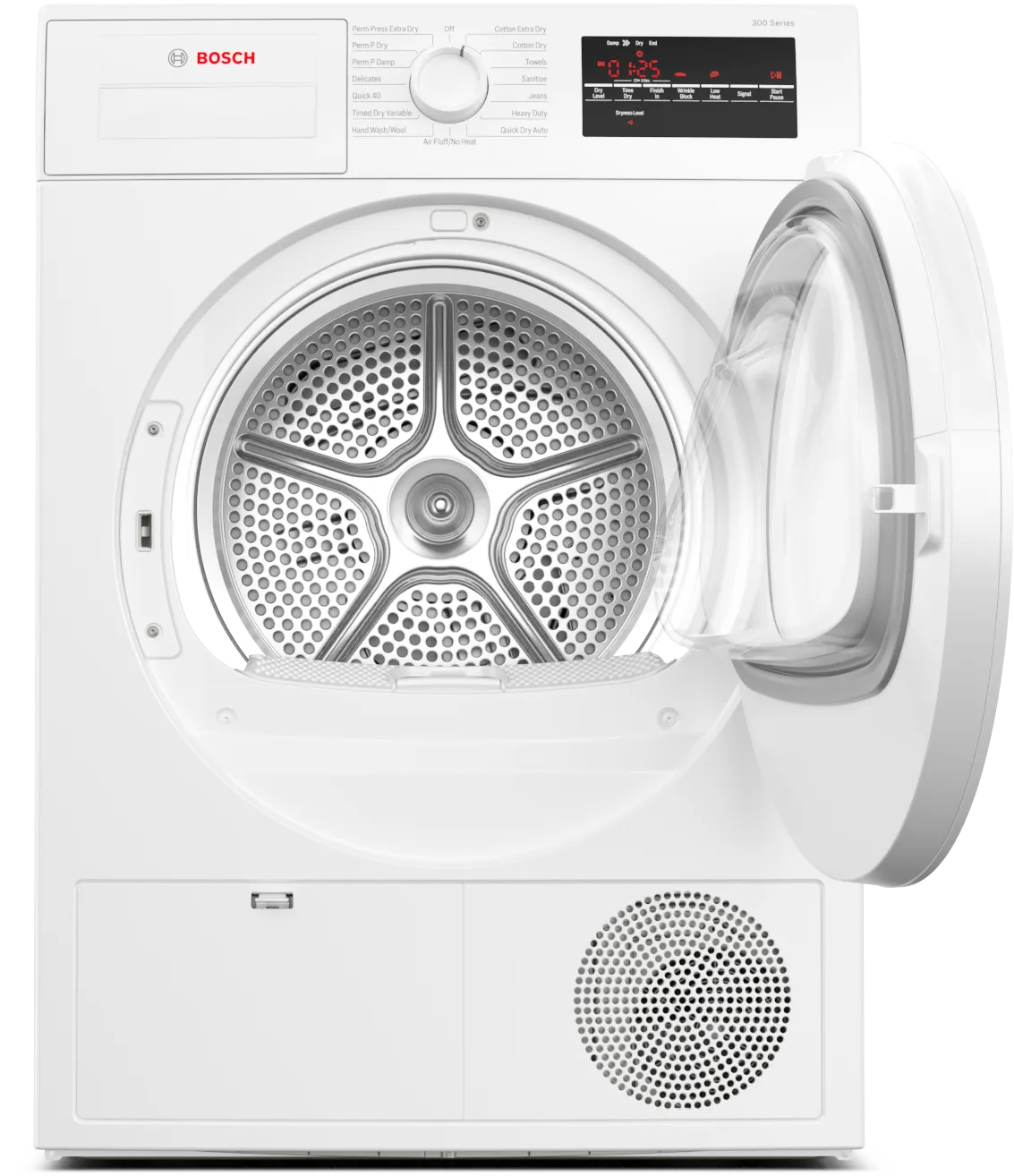 Bosch - 4 cu. Ft Compact Dryer in White - WPA12100UC