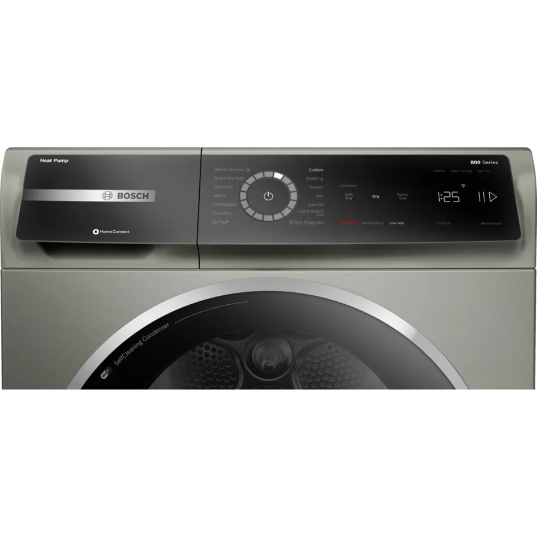 Bosch - 4 cu. Ft Ventless Heat Pump Dryer in Silver - WQB245AXUC