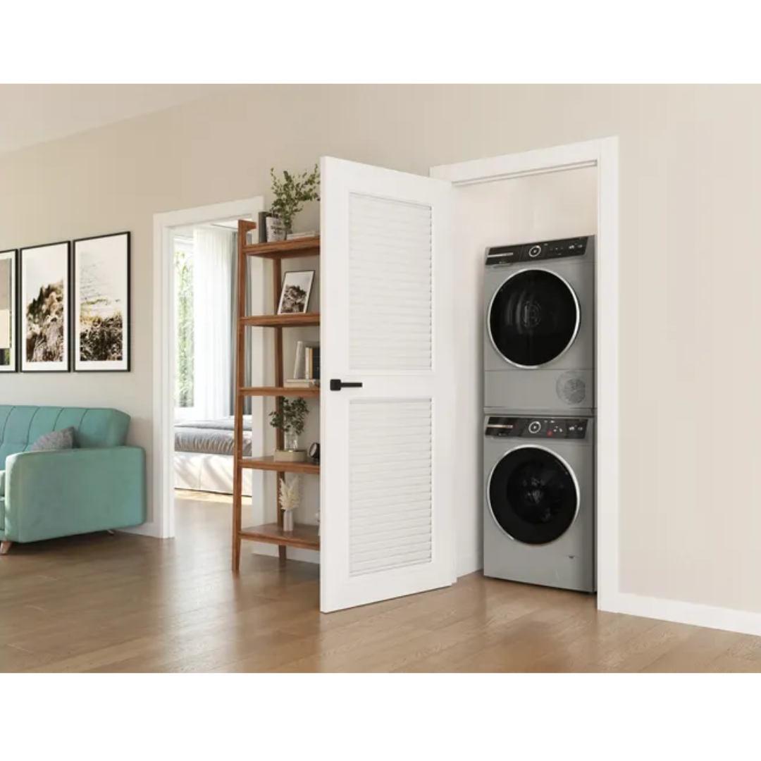 Bosch - 4 cu. Ft Ventless Heat Pump Dryer in Silver - WQB245AXUC