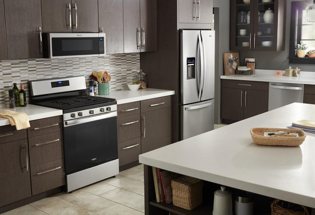 Whirlpool - 30 Inch 19.7 cu. ft French Door Refrigerator in Stainless - WRF560SEHZ