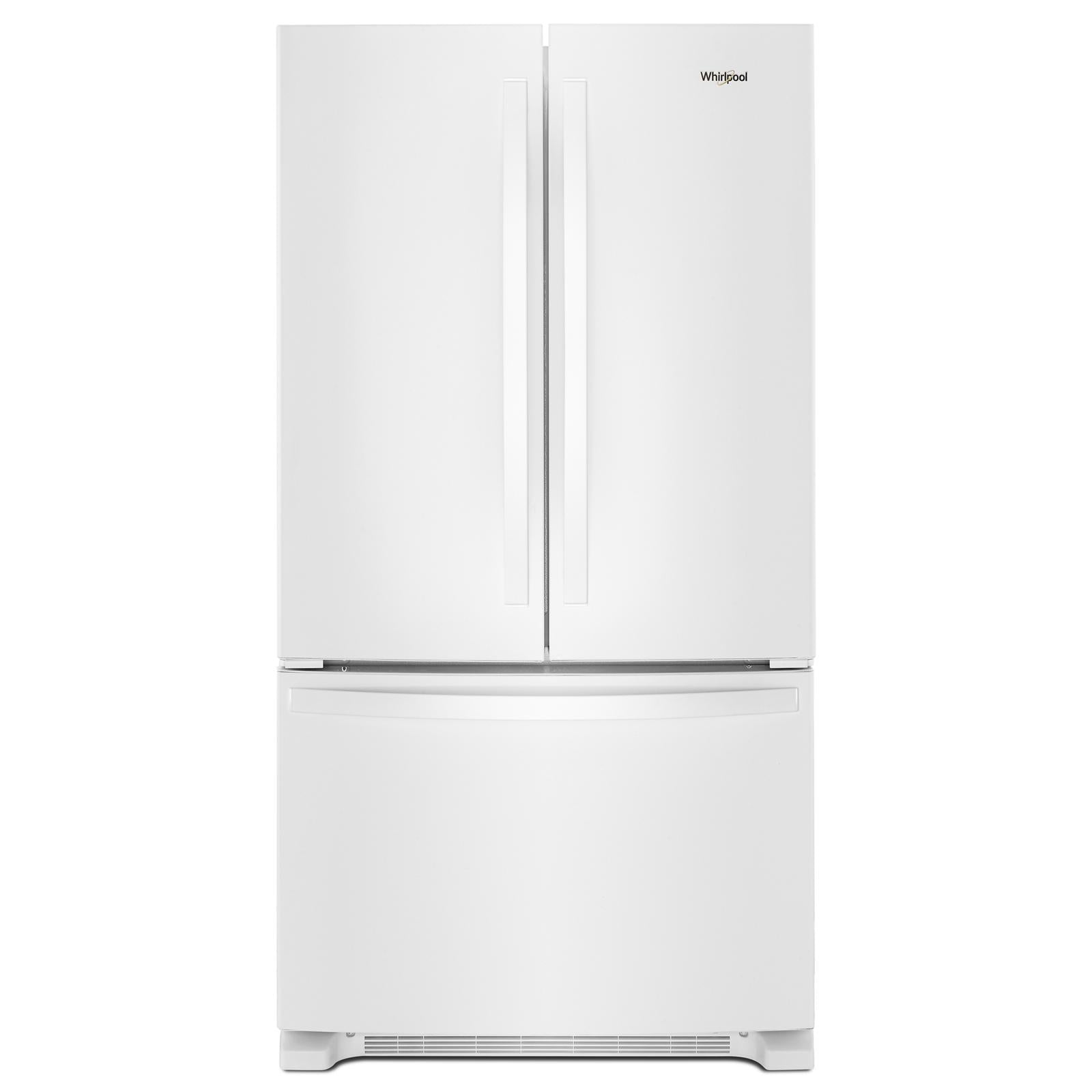 Whirlpool - 35.6 Inch 20 cu. ft French Door Refrigerator in White - WRFC2036RW
