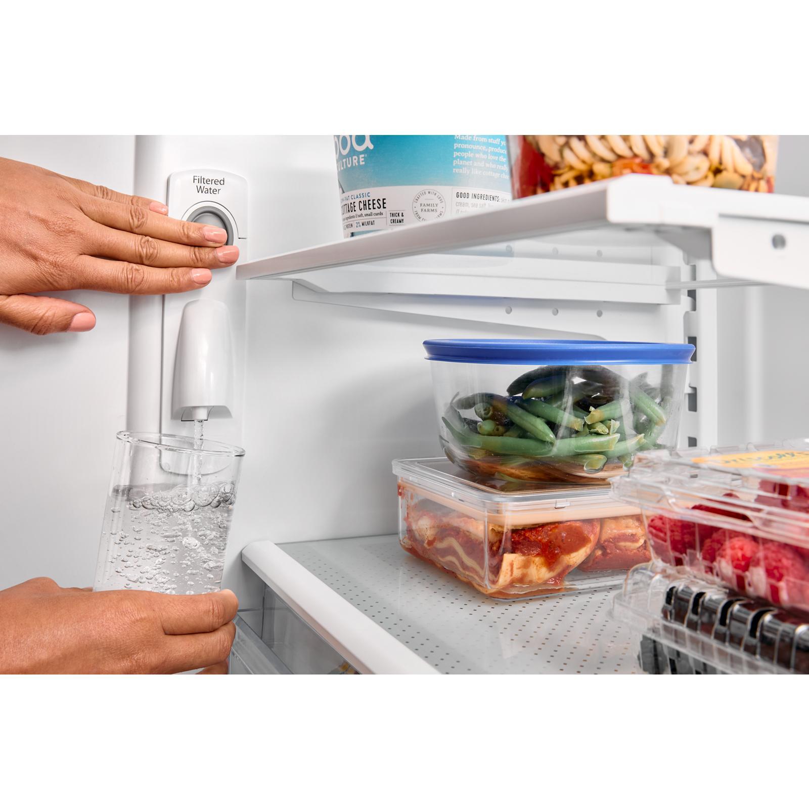 Whirlpool - 35.6 Inch 20 cu. ft French Door Refrigerator in White - WRFC2036RW