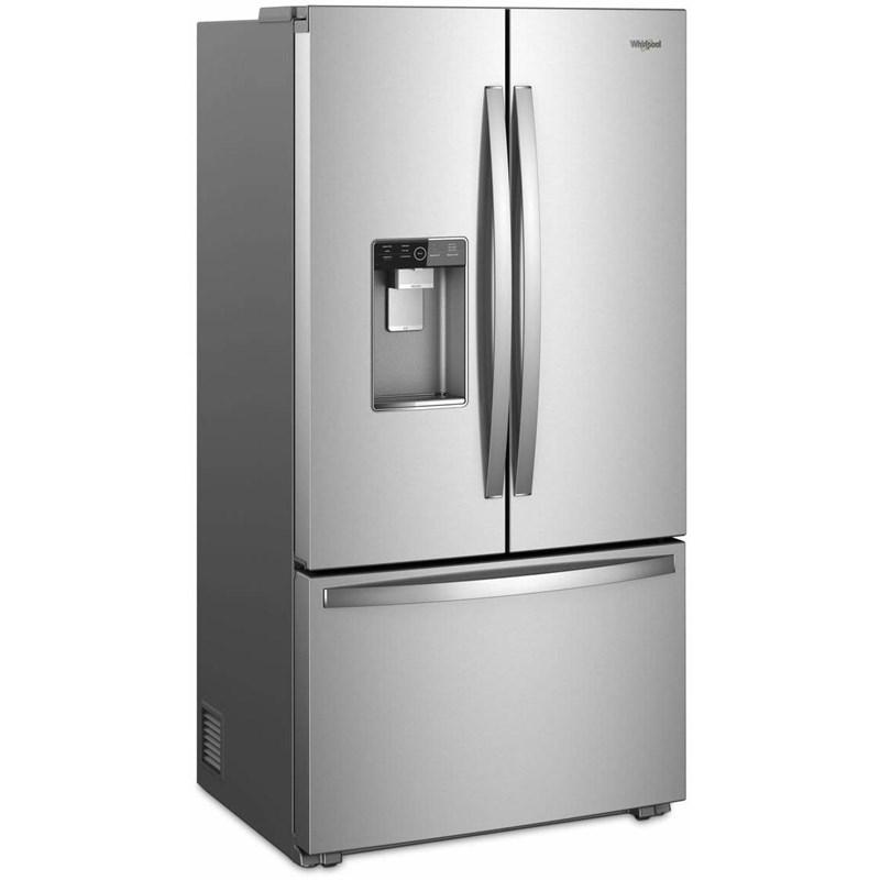 Whirlpool - 36 Inch 23.8 cu. ft French Door Refrigerator in Stainless - WRFC9636RZ