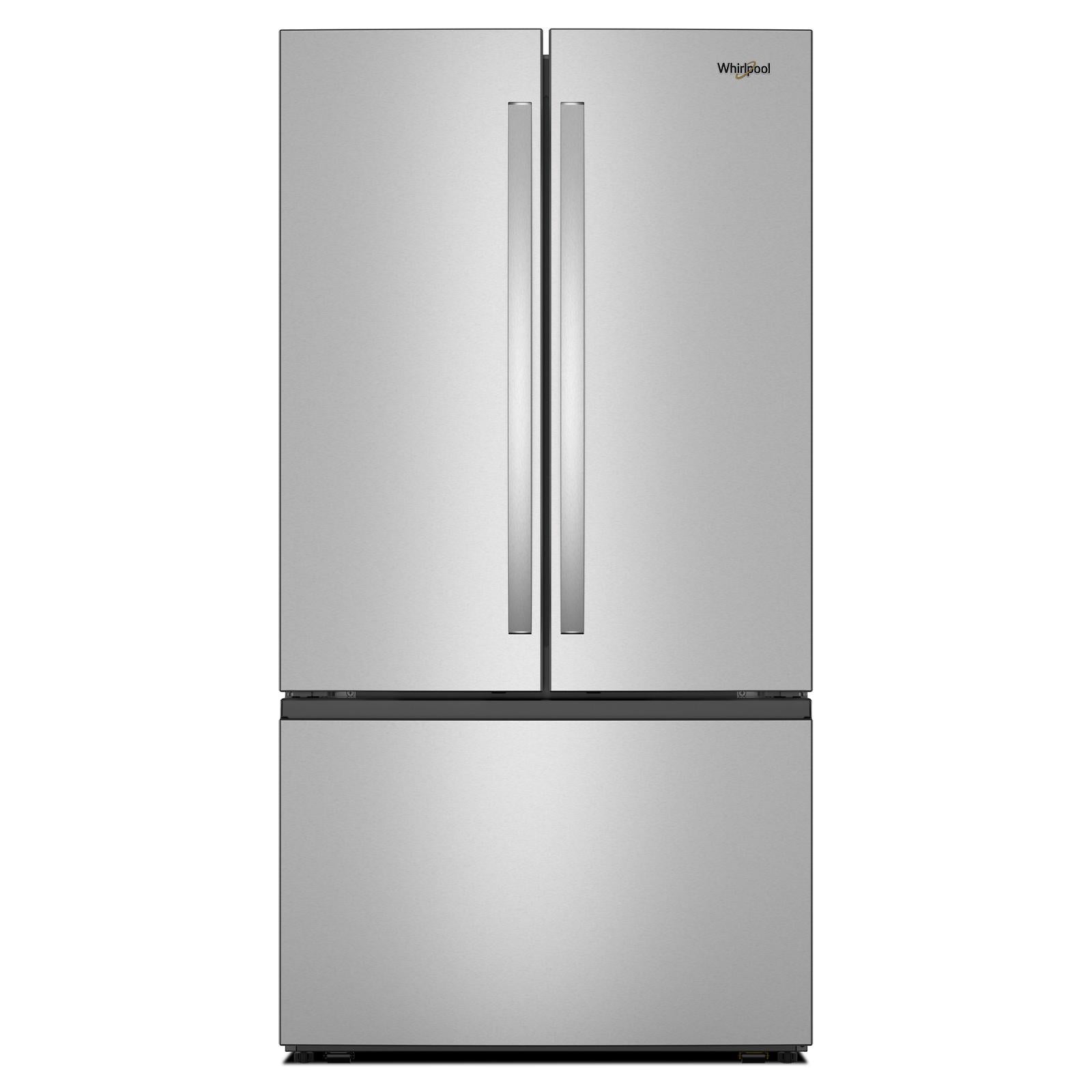 Whirlpool - 36 Inch 31 cu. ft French Door Refrigerator in Stainless - WRFF3136SZ