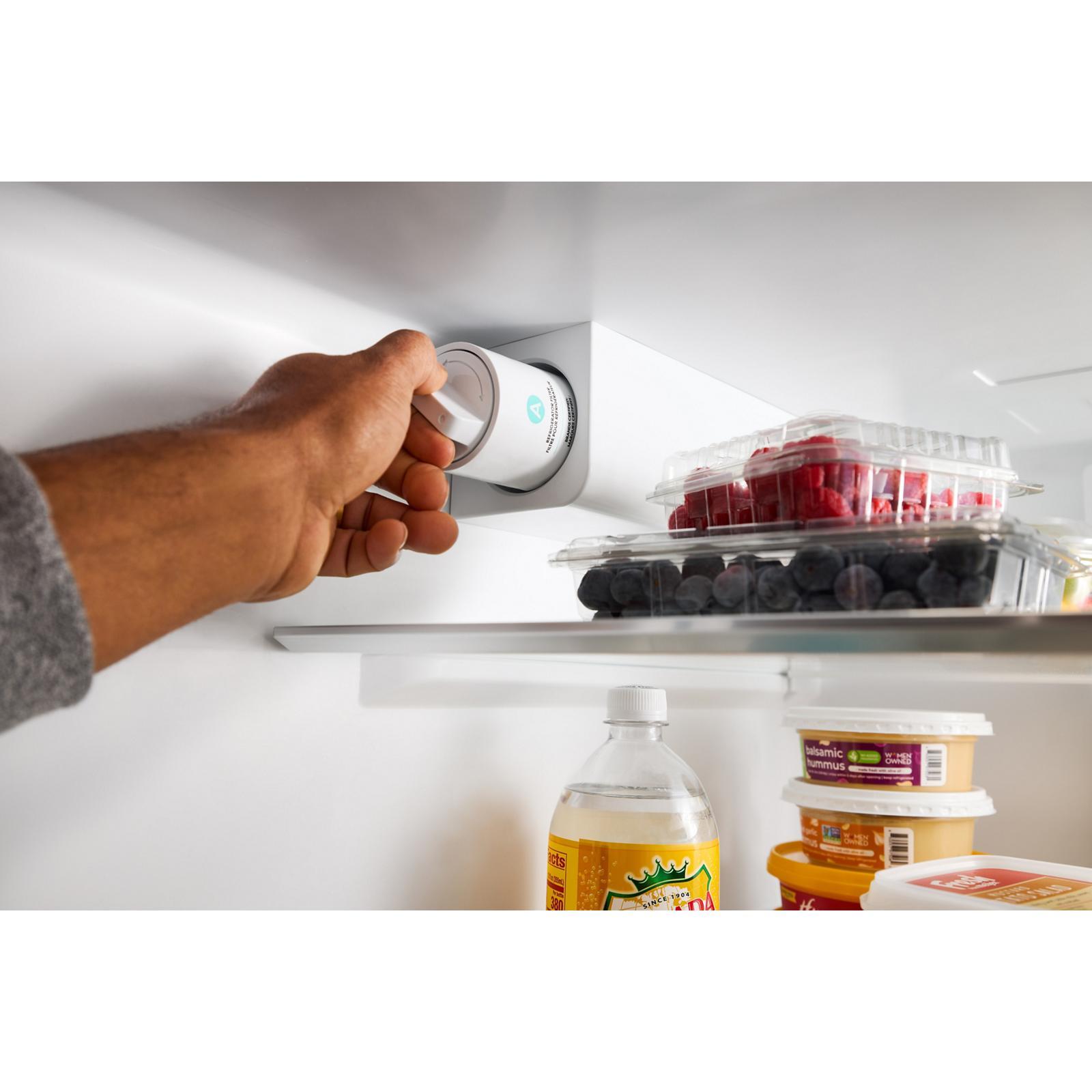 Whirlpool - 36 Inch 31 cu. ft French Door Refrigerator in Stainless - WRFF3136SZ