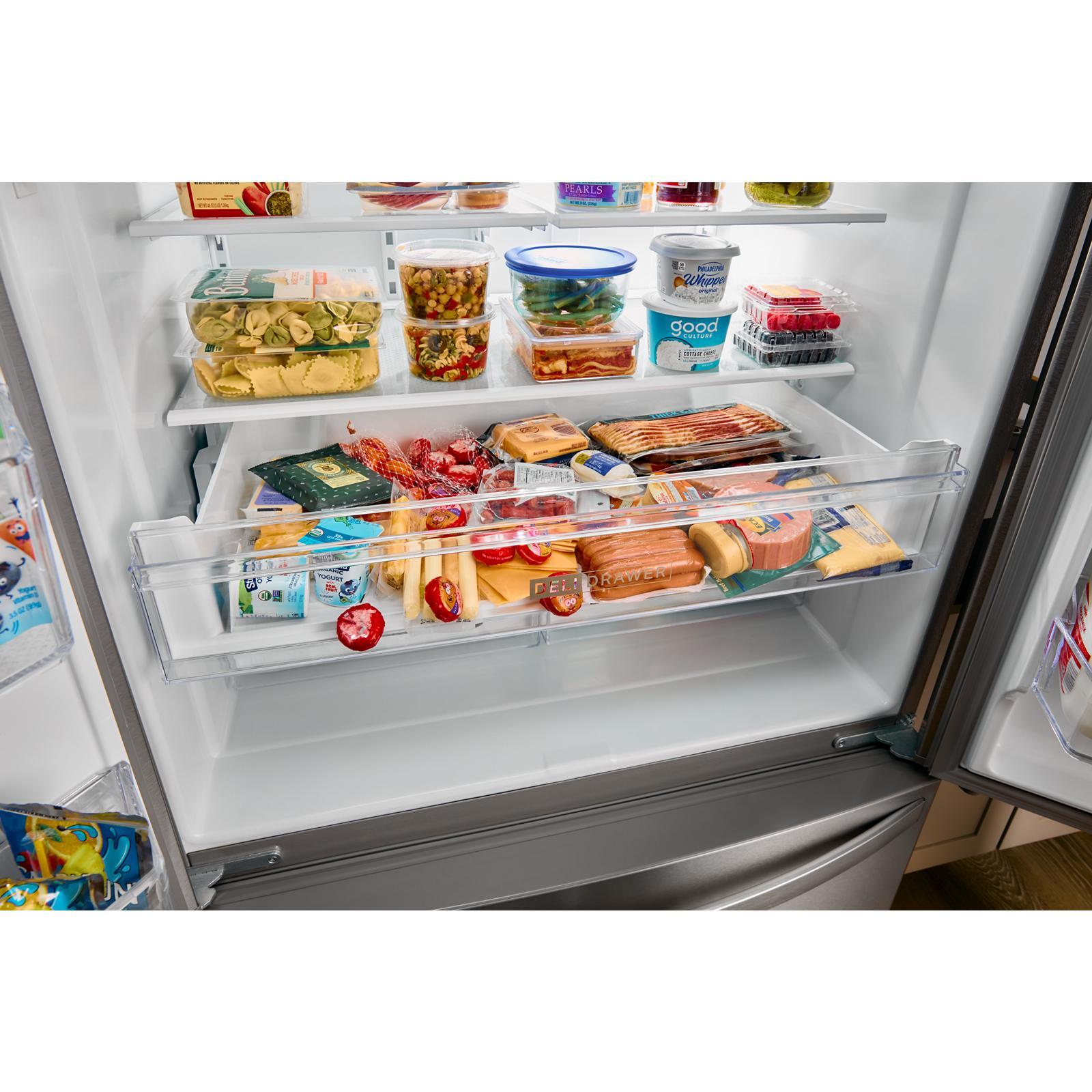 Whirlpool - 35.6 Inch 24.7 cu. ft French Door Refrigerator in White - WRFF3436RW
