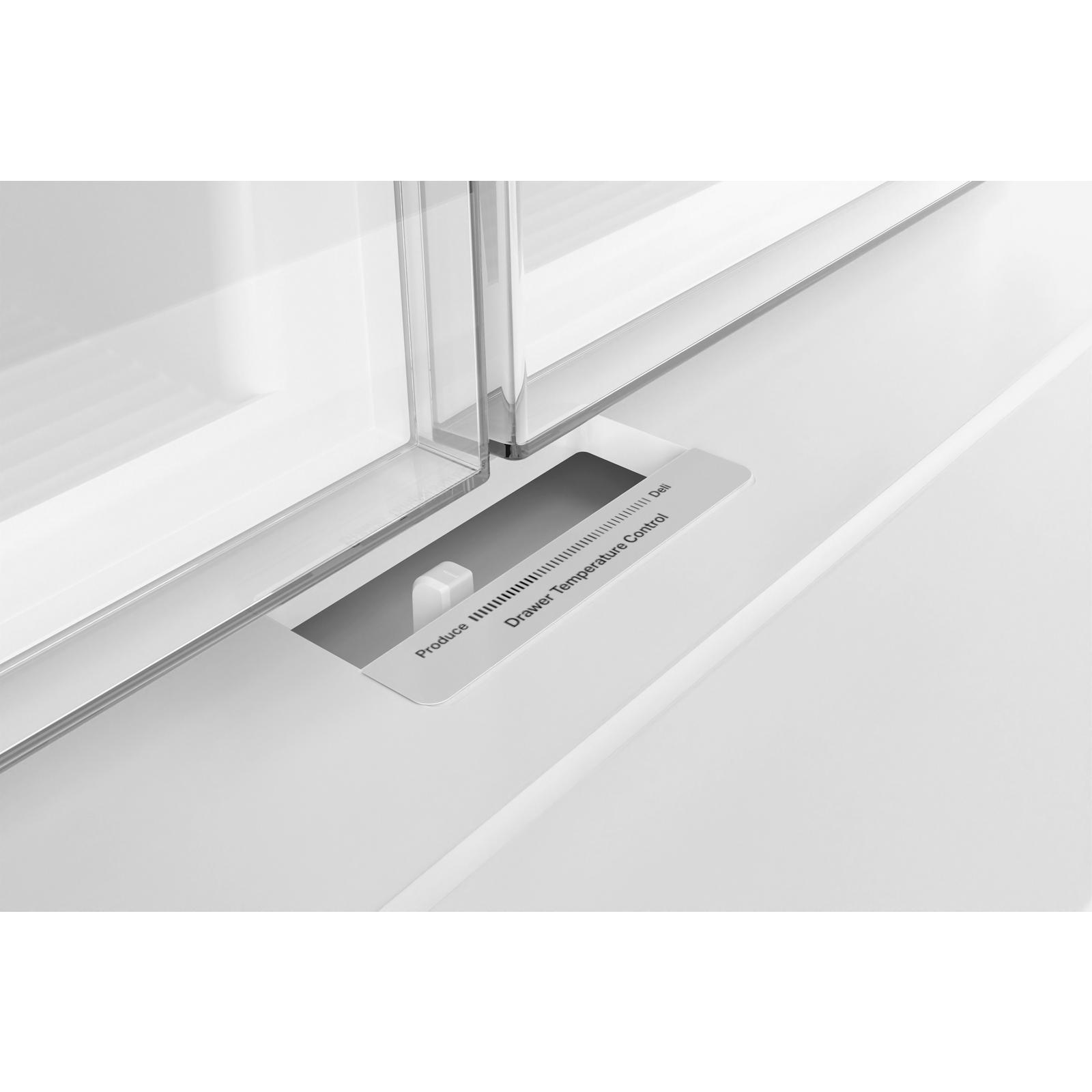 Whirlpool - 36 Inch 24.5 cu. ft French Door Bottom Mount Refrigerator in White - WRMF3636RW