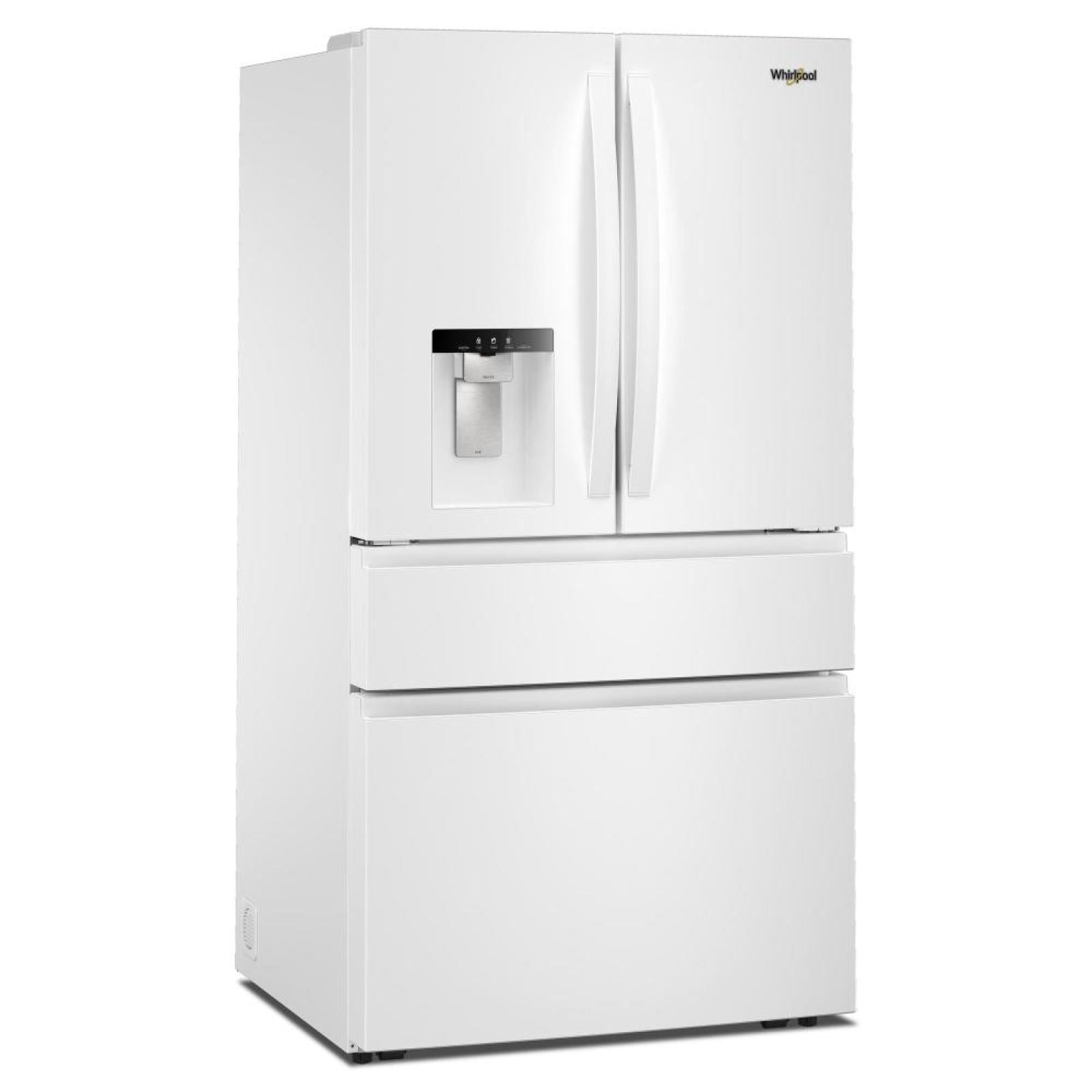 Whirlpool - 36 Inch 28.9 cu. ft French Door Refrigerator in White - WRMF3636SW