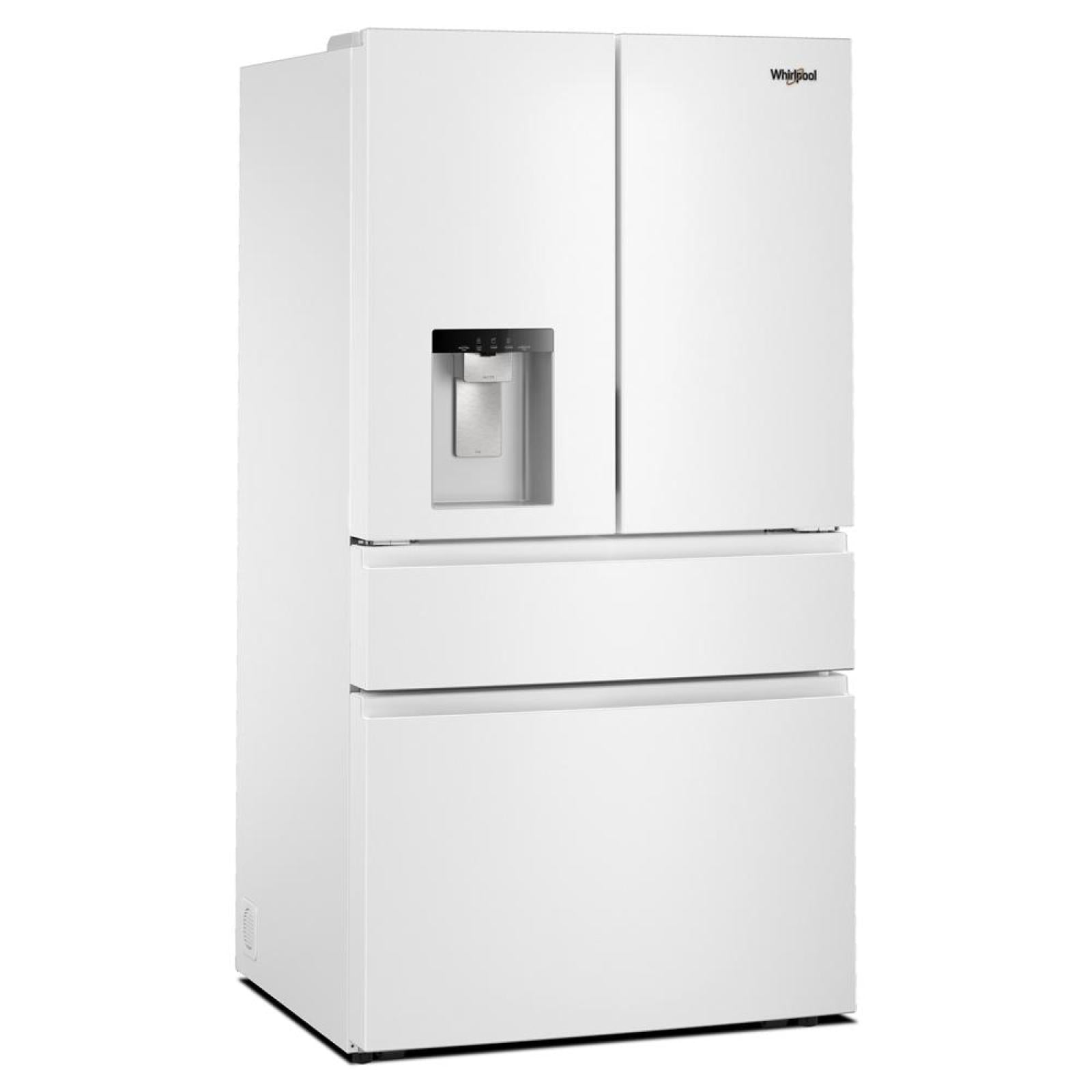 Whirlpool - 36 Inch 28.9 cu. ft French Door Refrigerator in White - WRMF3736SW