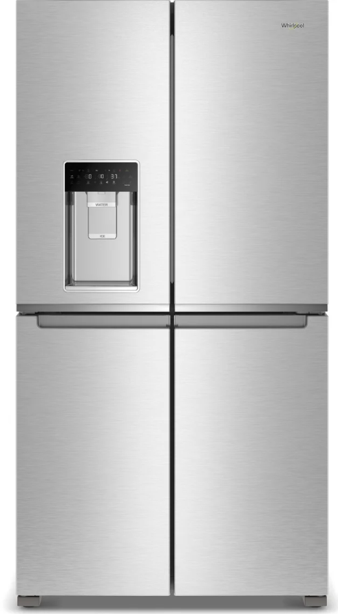 Whirlpool - 36 Inch 19.1 cu. ft French Door Refrigerator in Stainless - WRQC7836RZ