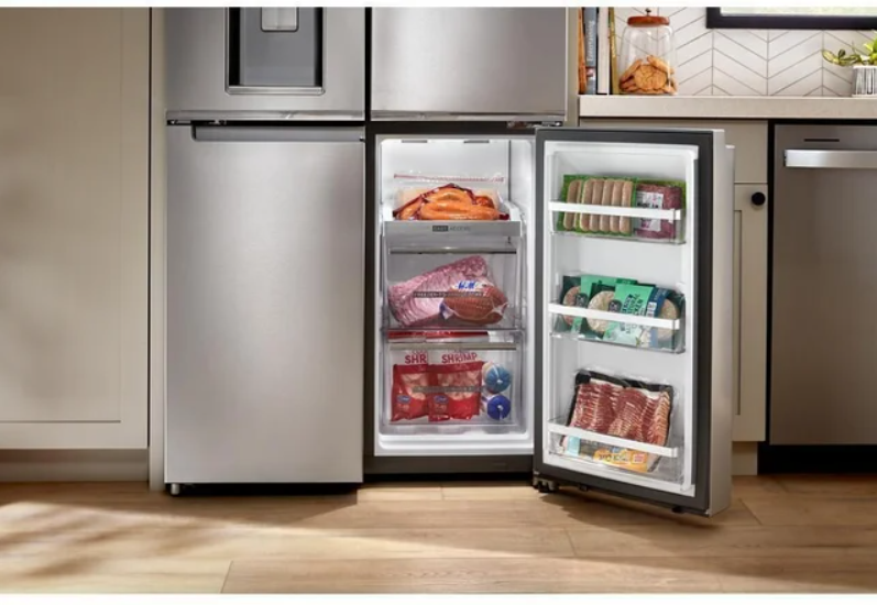 Whirlpool - 36 Inch 19.1 cu. ft French Door Refrigerator in Stainless - WRQC7836RZ