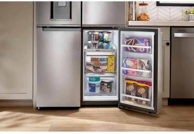 Whirlpool - 36 Inch 19.1 cu. ft French Door Refrigerator in Stainless - WRQC7836RZ