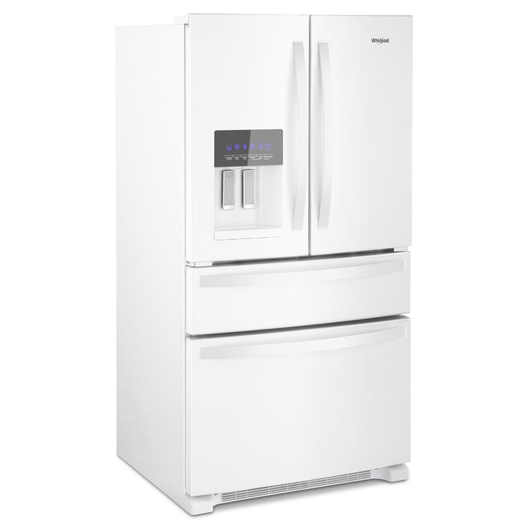 Whirlpool - 35.63 Inch 25 cu. ft French Door Refrigerator in White - WRX735SDHW
