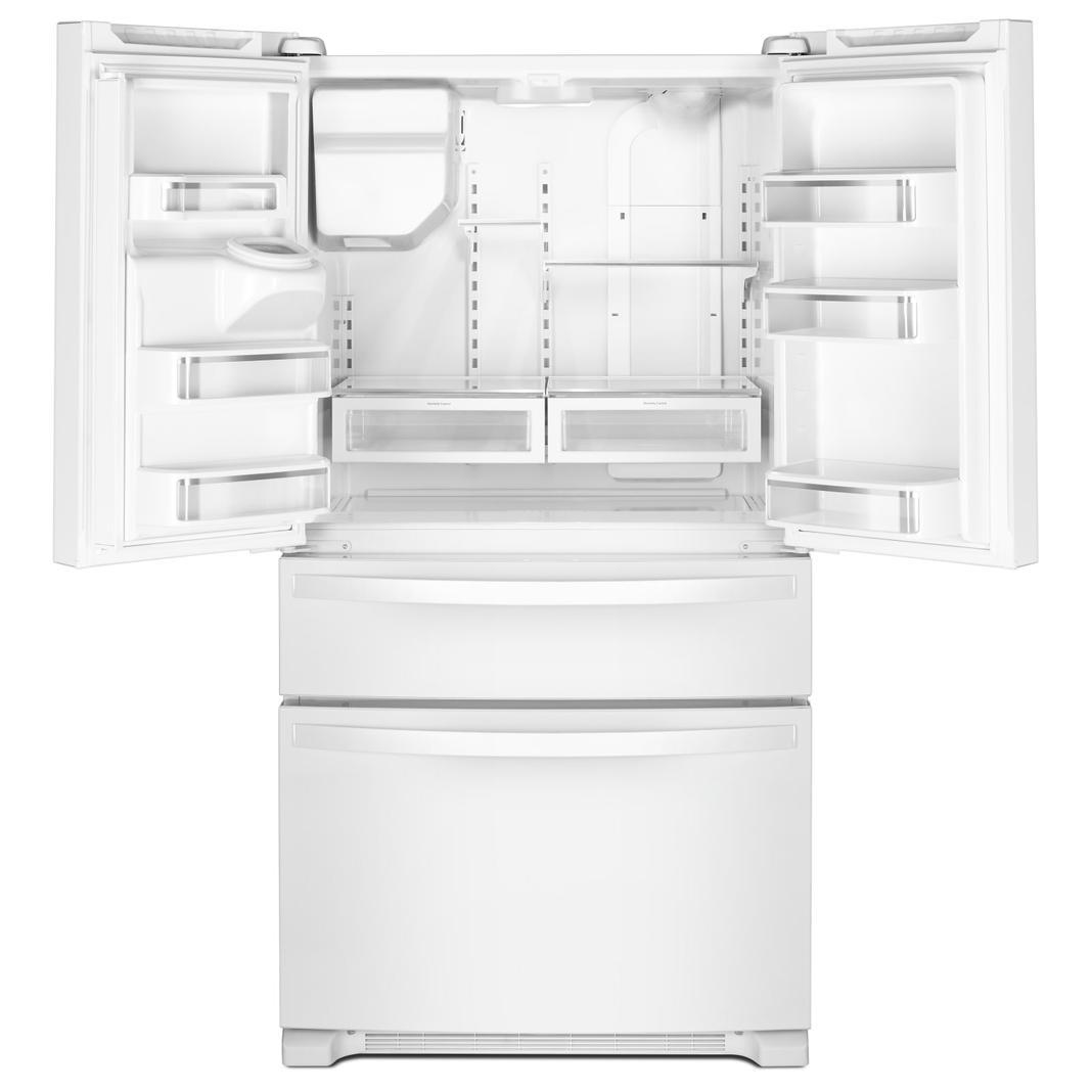 Whirlpool - 35.63 Inch 25 cu. ft French Door Refrigerator in White - WRX735SDHW
