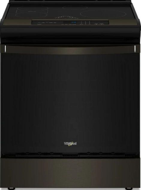 Whirlpool - 6.4 cu. ft Induction Range in Black - WSIS5030RV