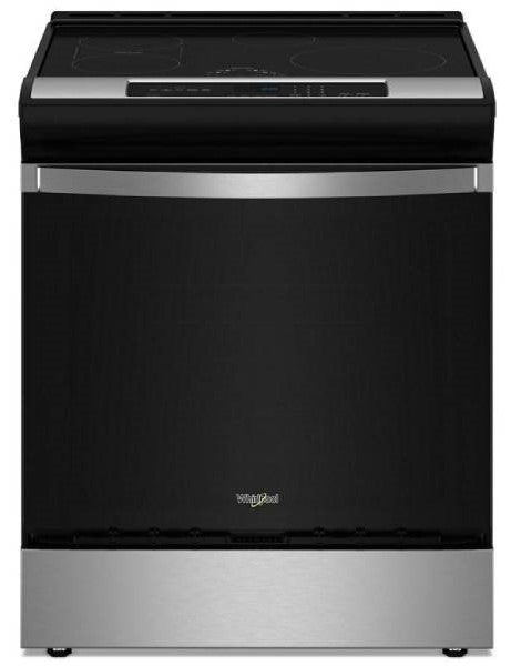 Whirlpool - 30 Inch Induction Range in Stainless - WSIS5030RZ
