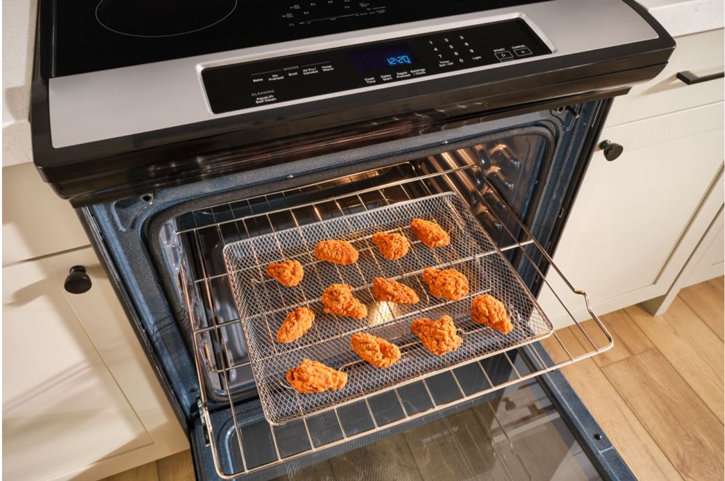 Whirlpool - 30 Inch Induction Range in Stainless - WSIS5030RZ