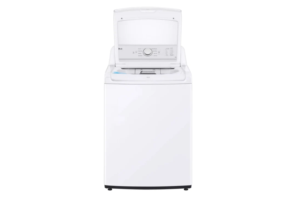 LG - 4.1 cu. Ft Top Load Washer in White - WT6105CW