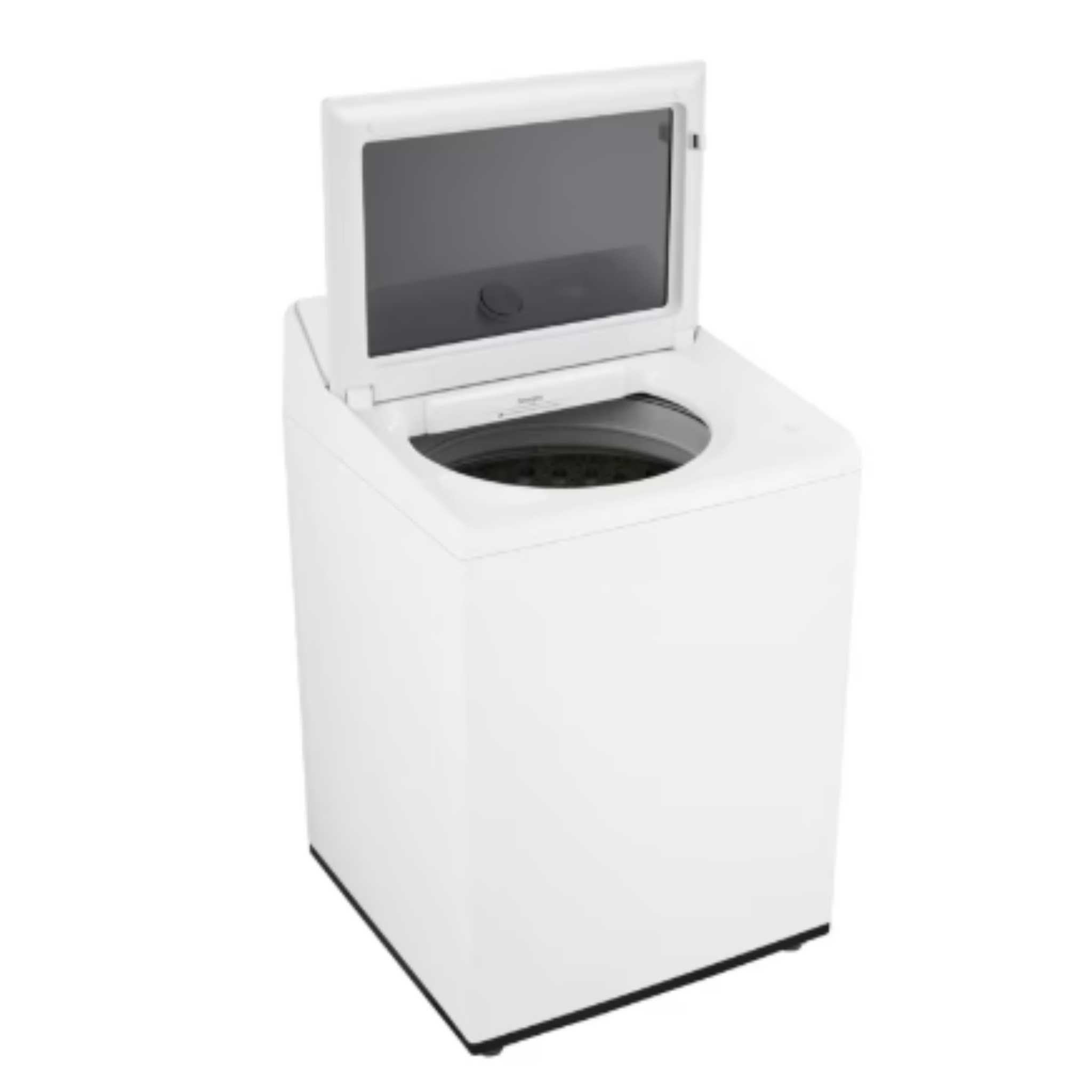LG - 5.8 cu. Ft Top Load Washer in White - WT8200CW