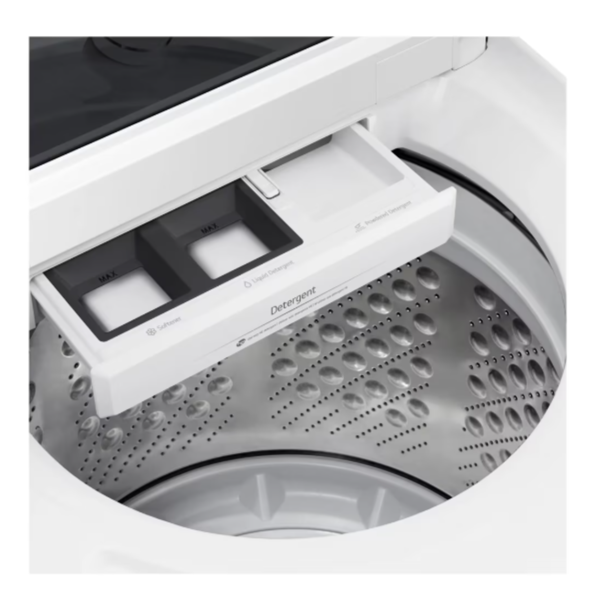 LG - 5.8 cu. Ft Top Load Washer in White - WT8200CW