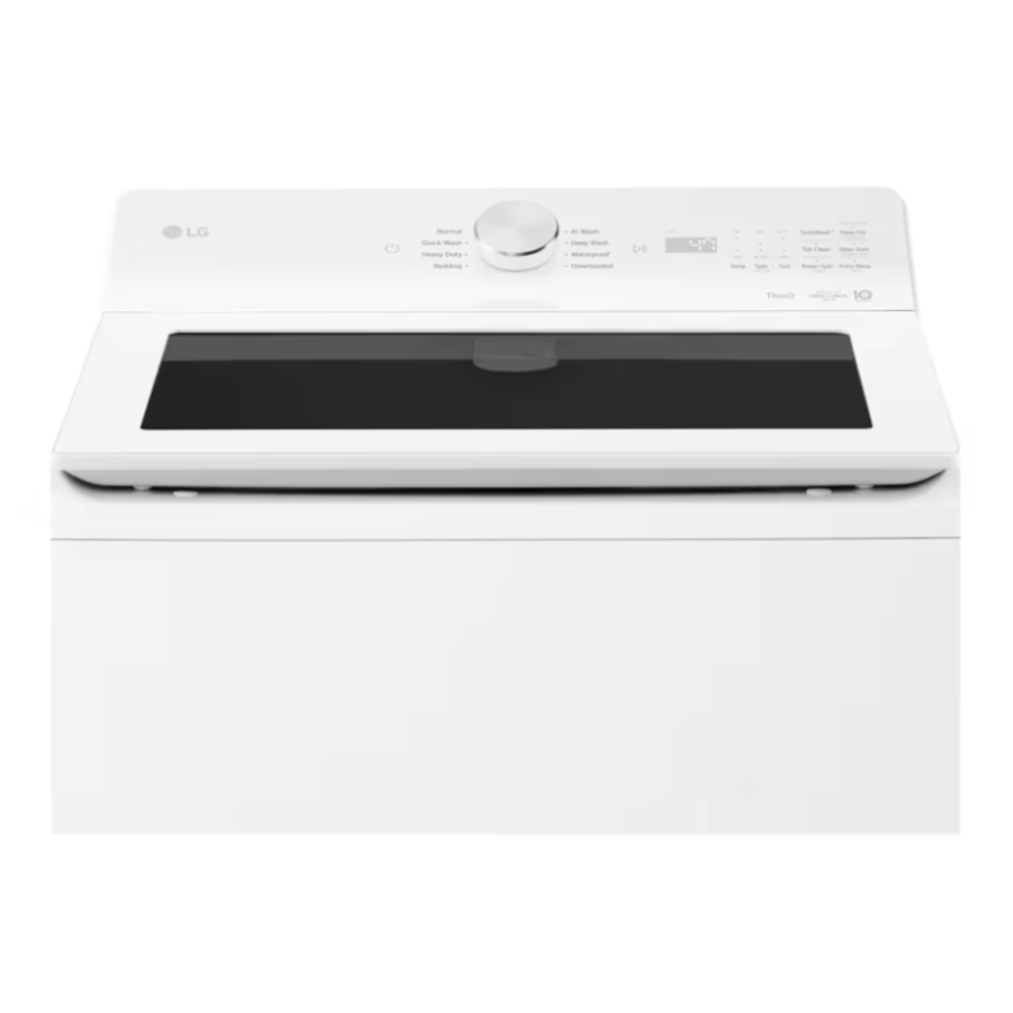 LG - 4.8 cu. Ft Top Load Washer in White - WT8205CW