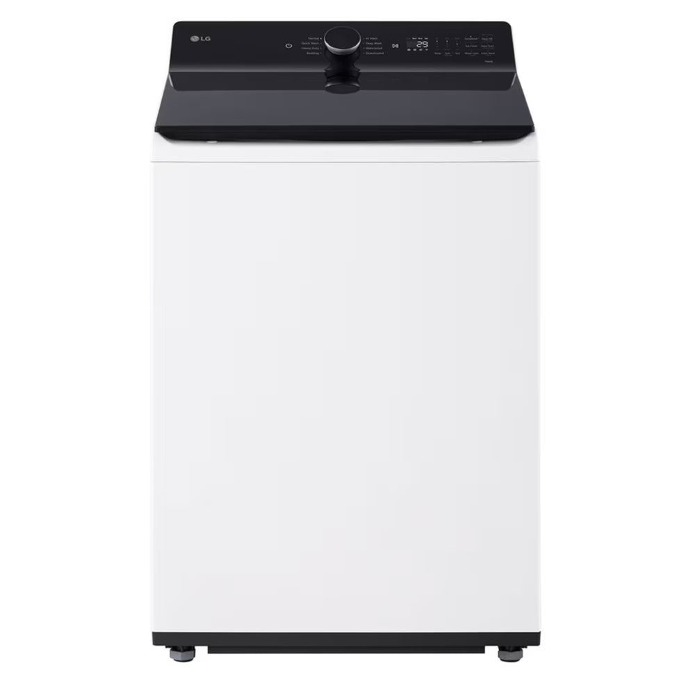 LG - 6.3 cu. Ft Top Load Washer in White - WT8400CW