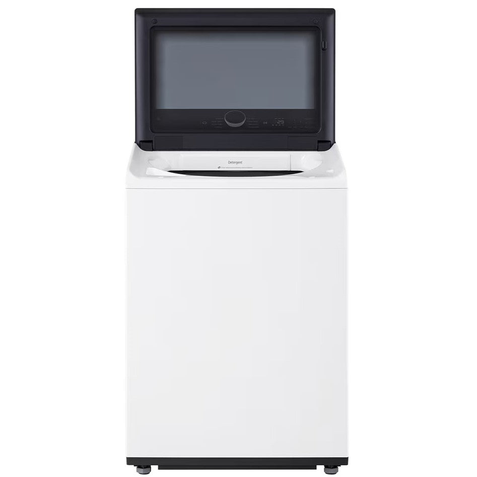 LG - 6.3 cu. Ft Top Load Washer in White - WT8400CW
