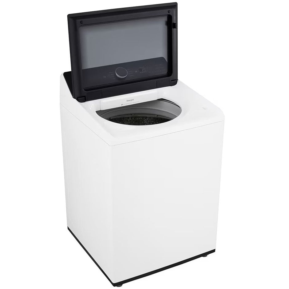 LG - 6.3 cu. Ft Top Load Washer in White - WT8400CW