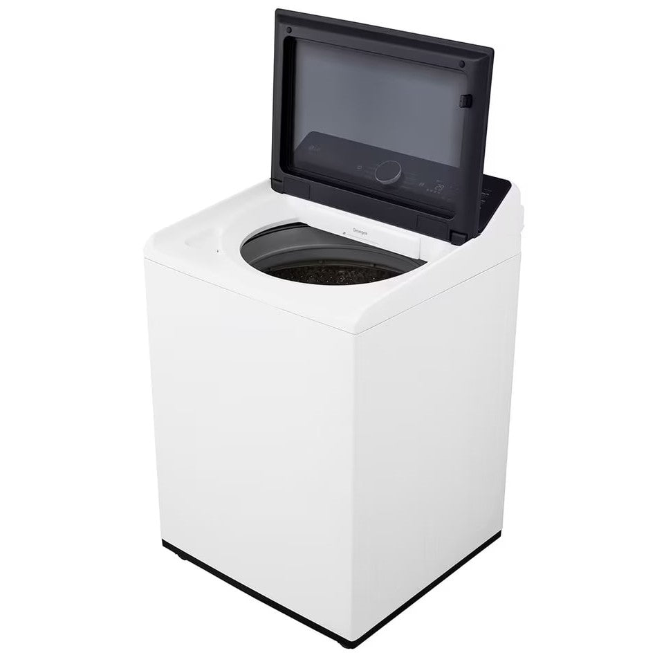 LG - 6.3 cu. Ft Top Load Washer in White - WT8400CW
