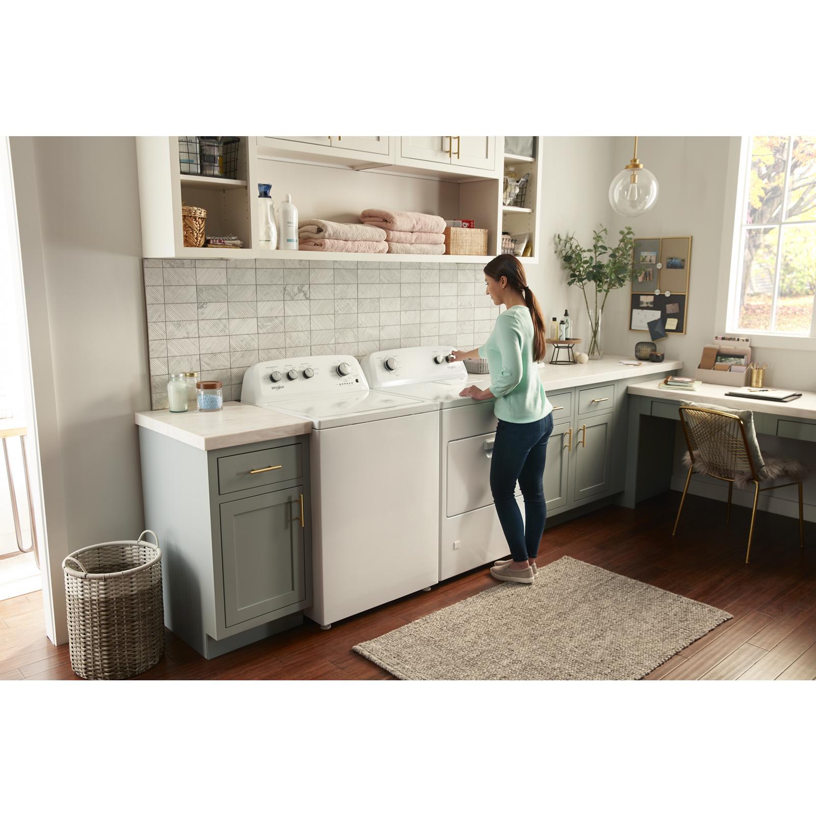 Whirlpool - 4.4 cu. Ft Top Load Washer in White - WTW4855HW
