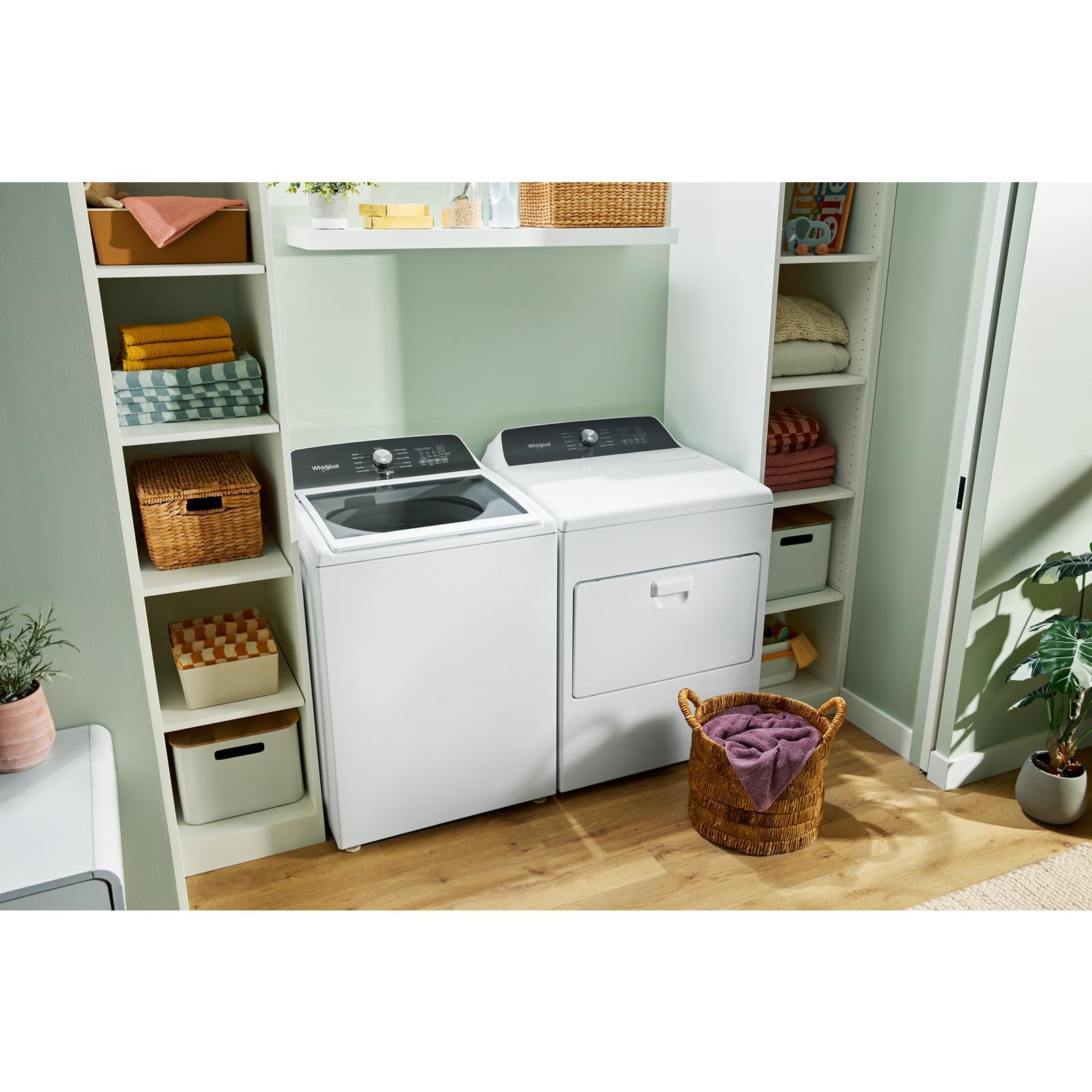 Whirlpool - 5.2 cu. Ft Top Load Washer in White - WTW5025SW