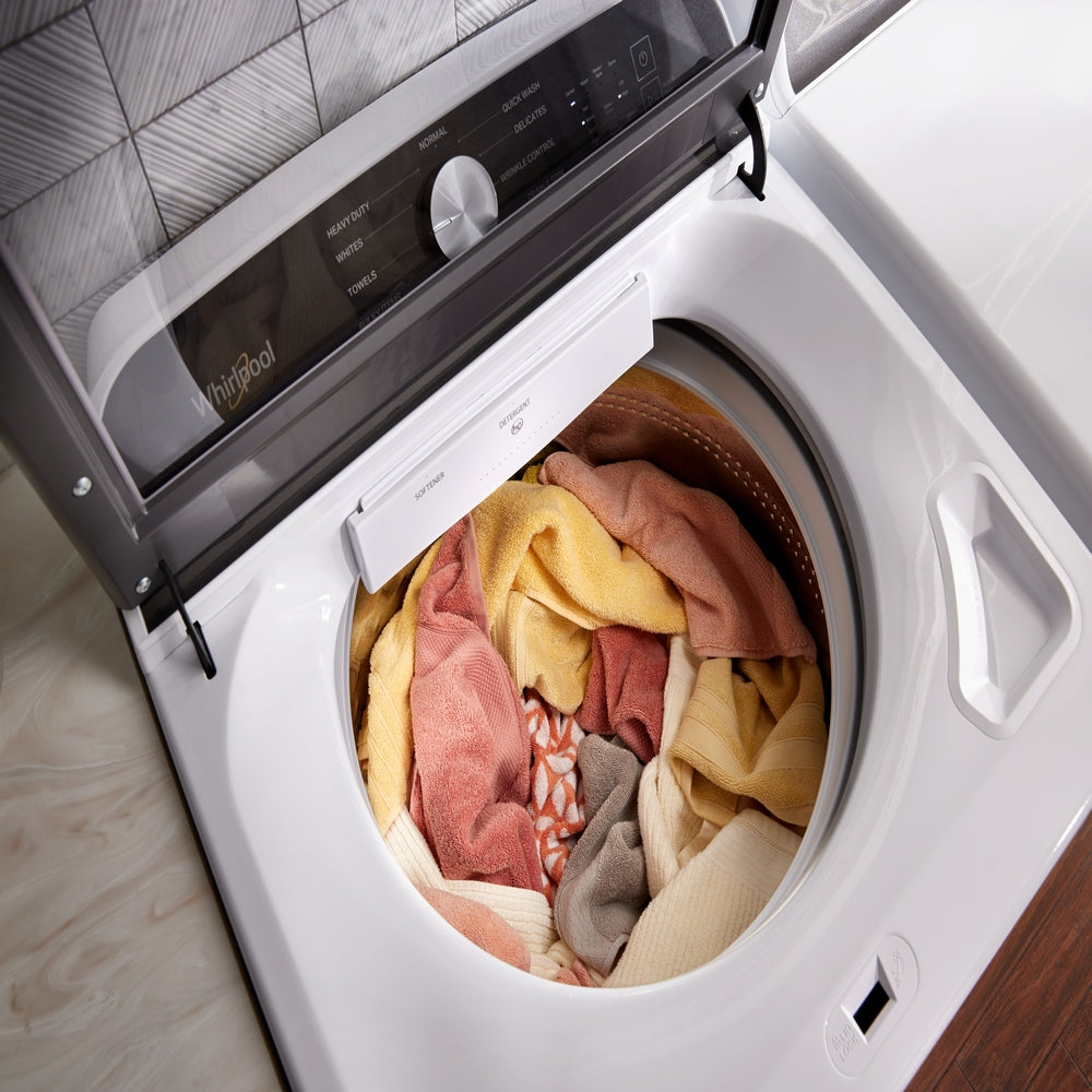 Whirlpool - 6 cu. Ft Top Load Washer in White - WTW6157PW
