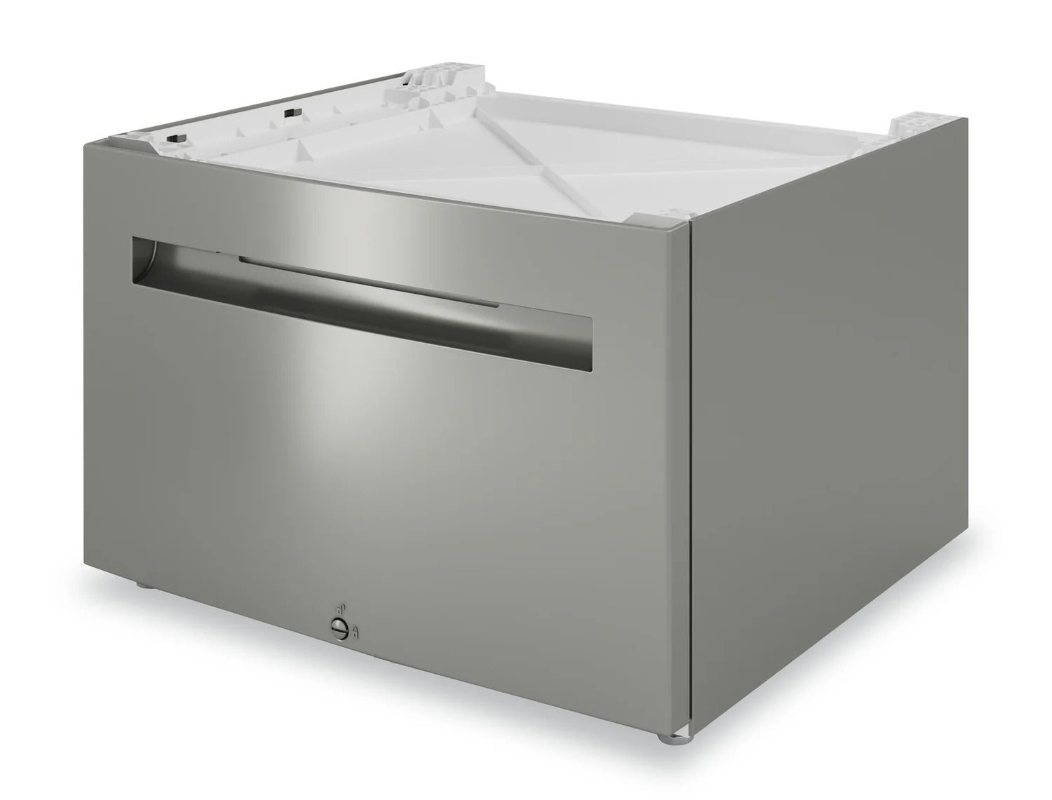 Bosch - 23.6 Inch Laundry Pedestal in Silver - WTZPW2XD