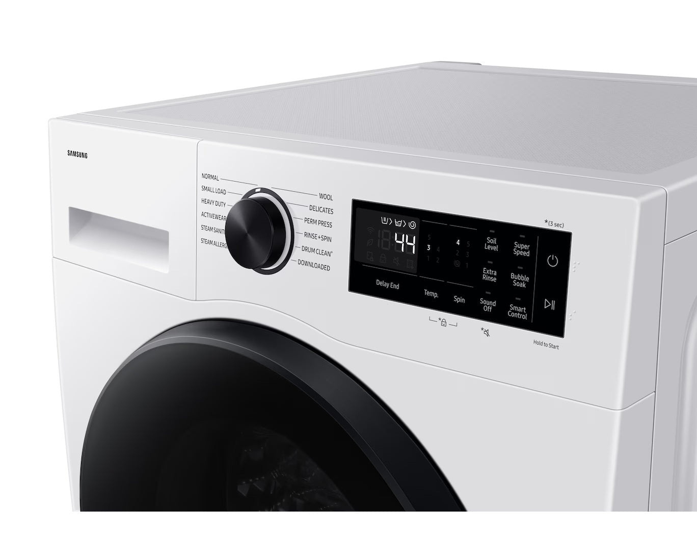 Samsung - 2.9 cu. Ft Front Load Washer in White - WW25FG5B34BEAC