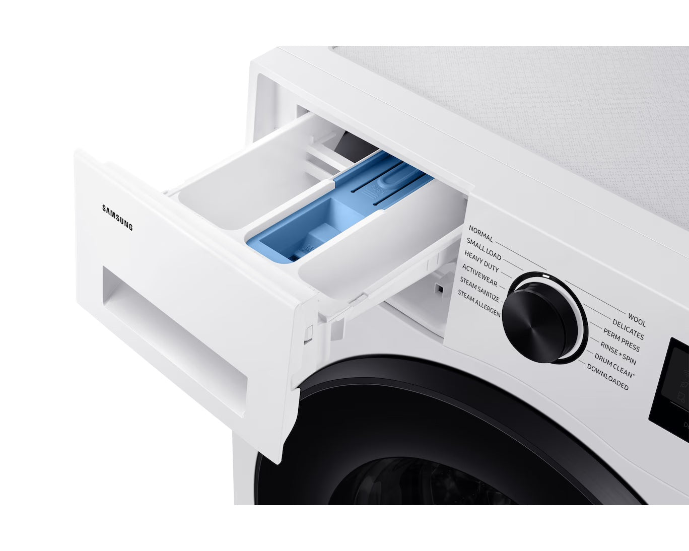 Samsung - 2.9 cu. Ft Front Load Washer in White - WW25FG5B34BEAC