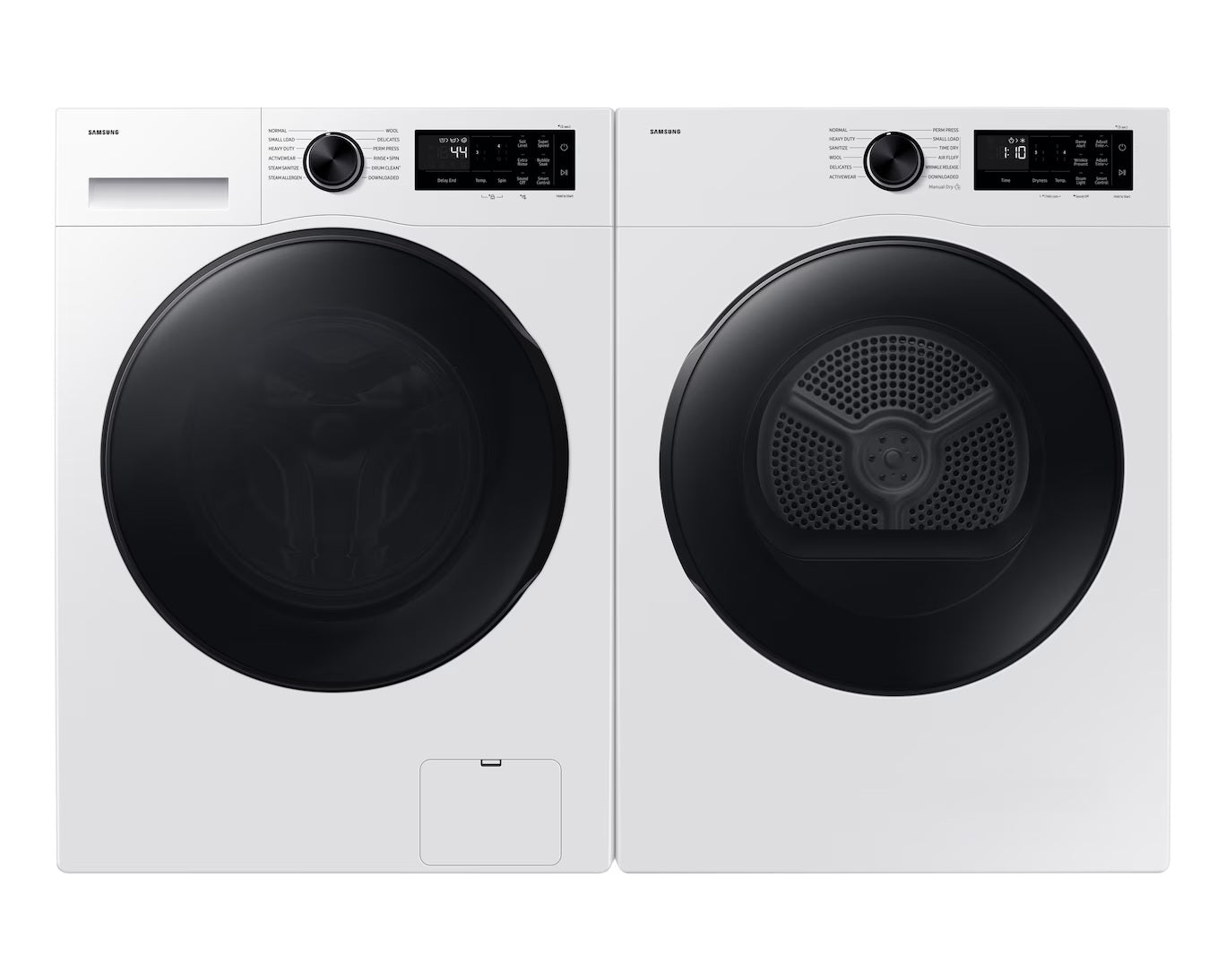 Samsung - 2.9 cu. Ft Front Load Washer in White - WW25FG5B34BEAC