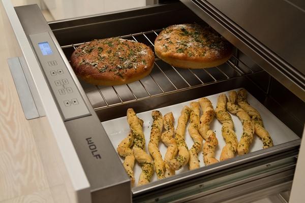 Wolf - 1.6 cu. ft Warming Drawer Wall Oven in Stainless - WWD30