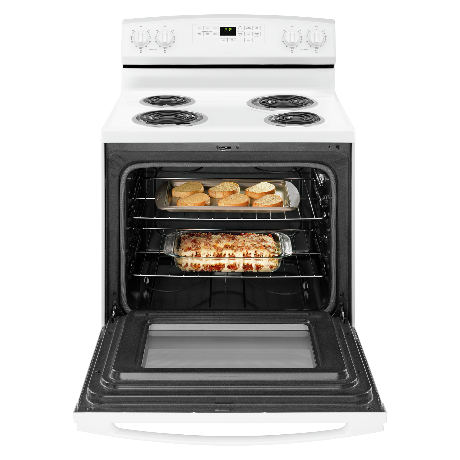 Amana - 4.8 cu. ft Electric Range in White - YACR4503SFW