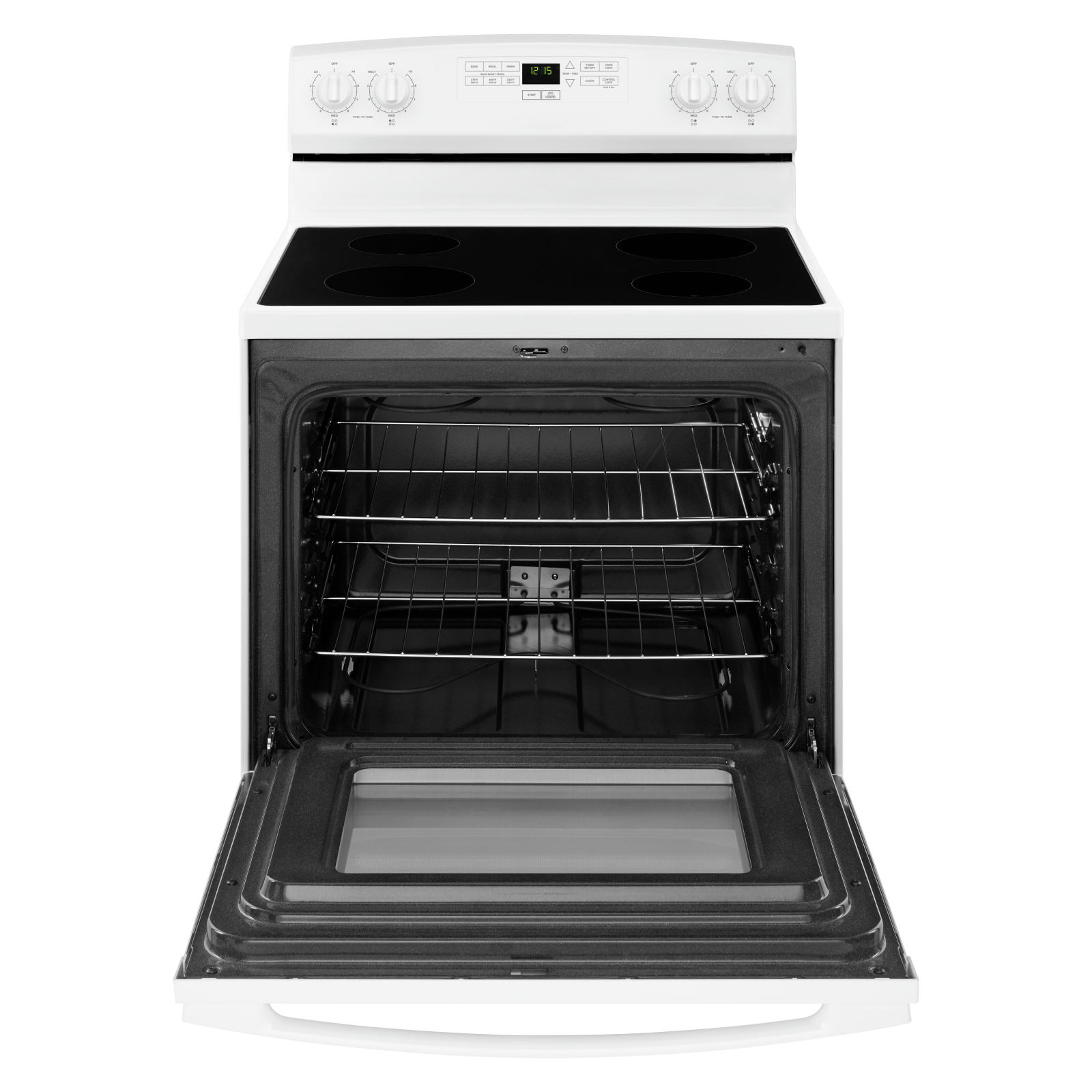 Amana - 4.8 cu. ft Electric Range in White - YAER6303MFW