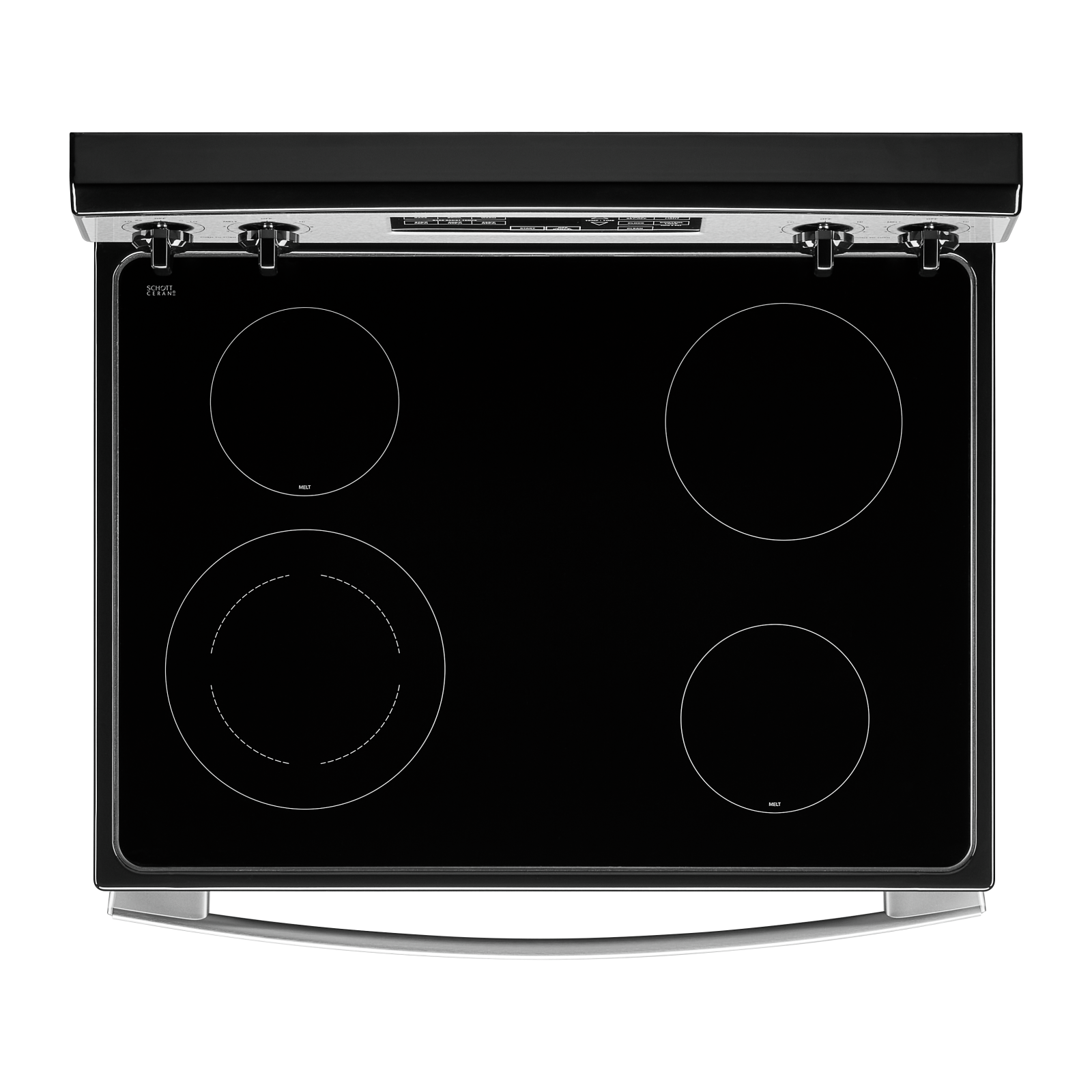 Amana - 4.8 cu. ft Electric Range in Stainless - YAER6603SMS