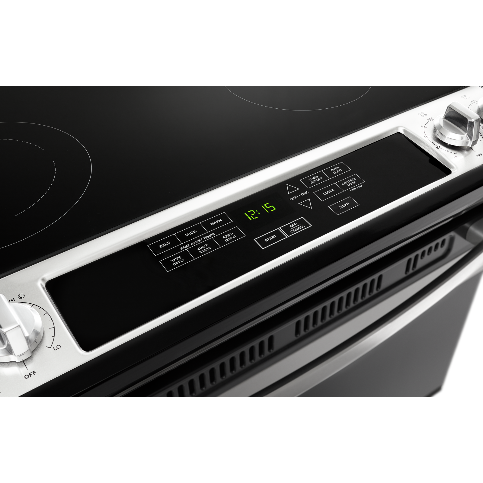 Amana - 4.8 cu. ft Electric Range in Stainless - YAES6603SFS