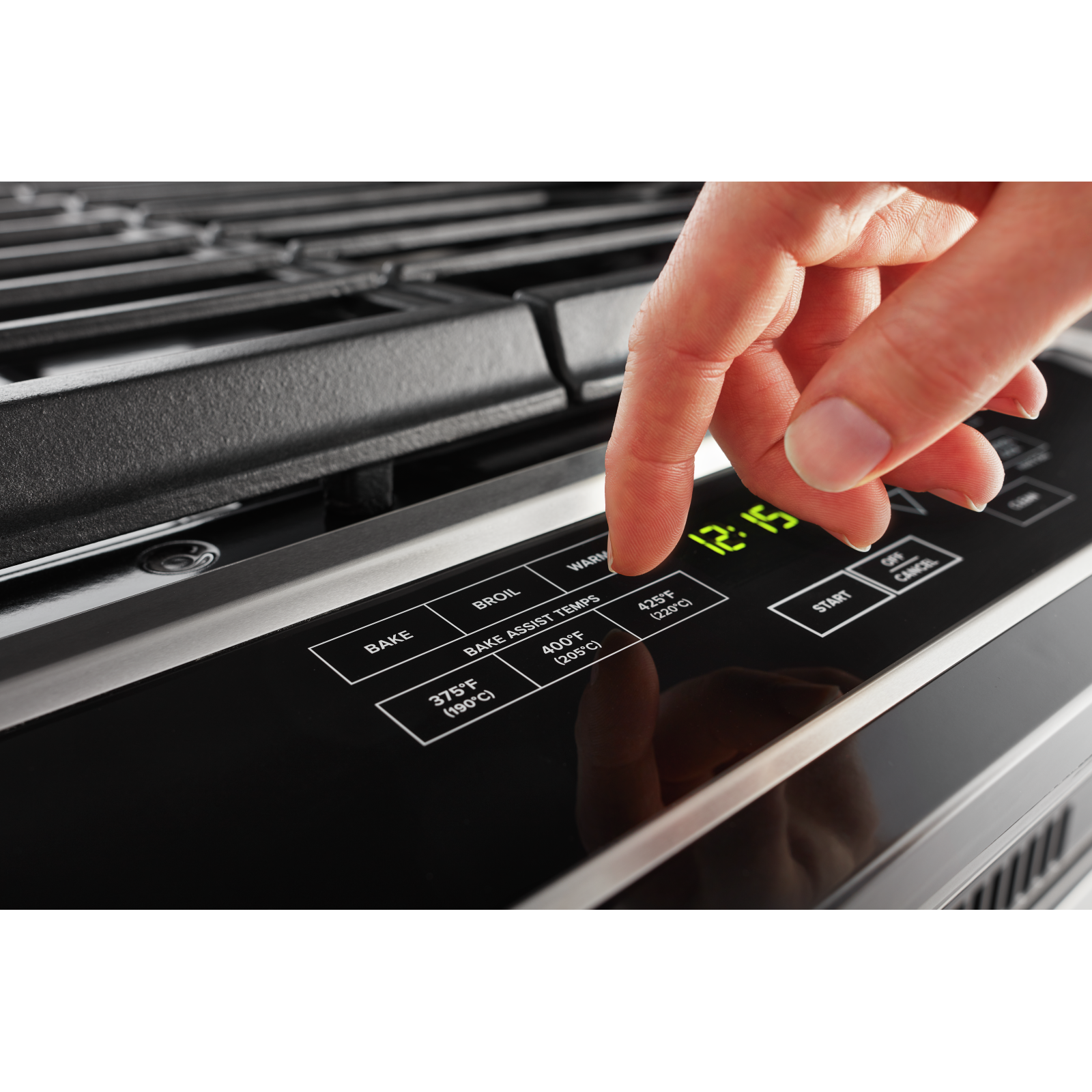 Amana - 4.8 cu. ft Electric Range in White - YAES6603SFW